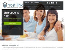 Tablet Screenshot of hostlinkuk.com